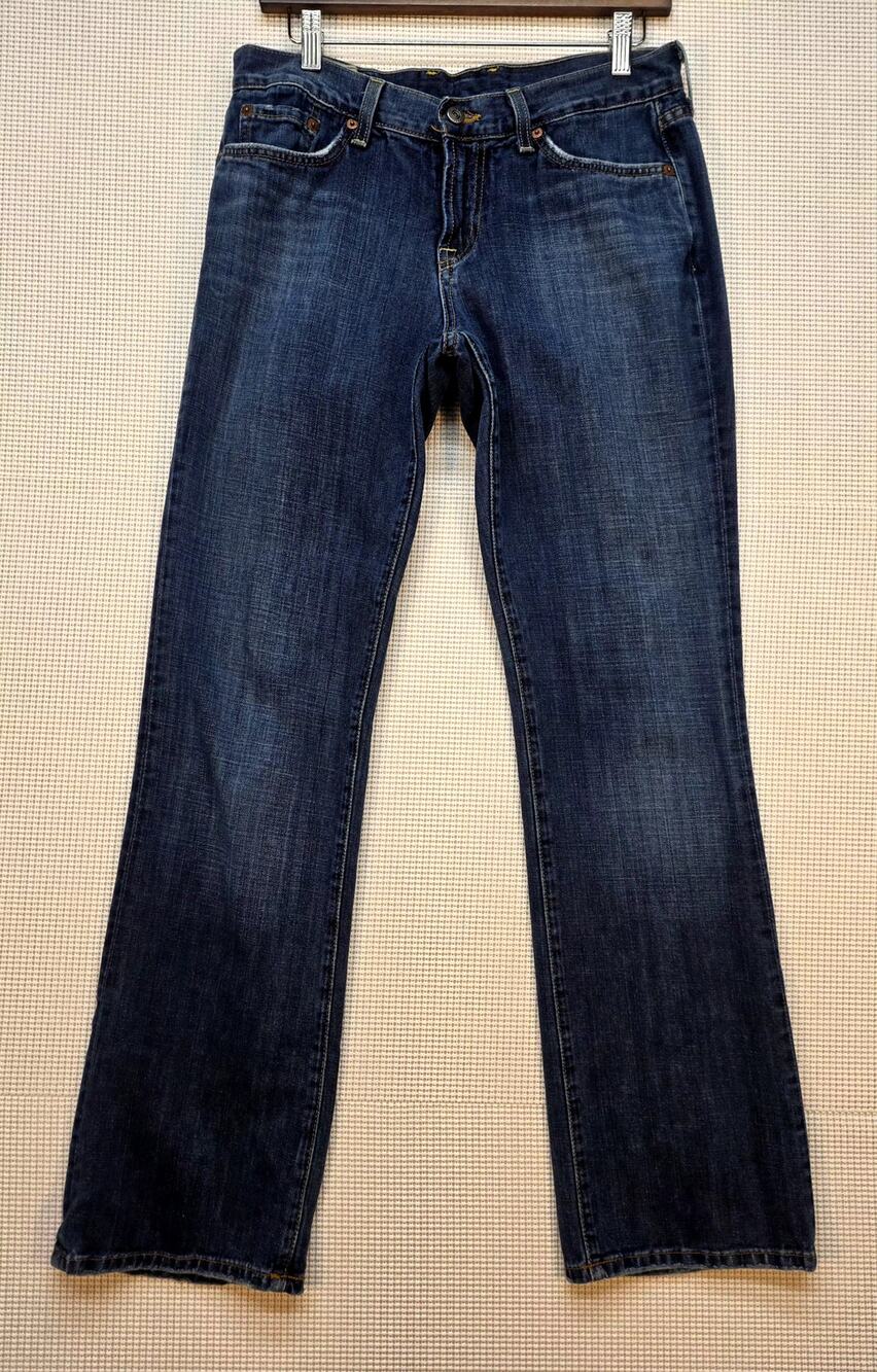 Vintage Lucky Brand Classic Rider Jeans Size 8  Bootcut 100% Cotton Y2K
